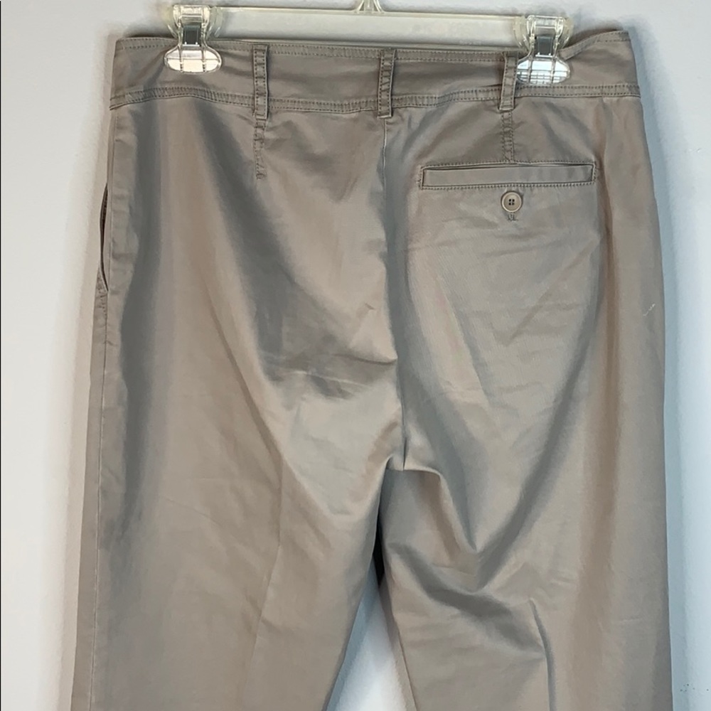 Eileen Fisher gray straight leg pants xs - Picture 5 of 7